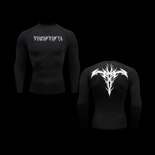 Shadow Veil Long Sleeve Compression Shirt